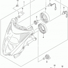 GSX1300R,A Headlamp (gsx1300ral7 e03)