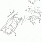 GSX250R Задний бампер