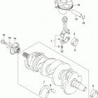 GSX,R600 Коленвал
