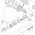 VZ1500 Propeller shaft  /  final drive gear