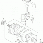 GSX,S1000 Коленвал