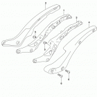 VL1500 Rear frame (vl1500tl8 e33)
