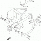 VL800 Rear swingingarm