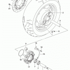 VL1500 Rear wheel (vl1500tl8 e33)