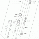 UH200,A Front fork damper (uh200al8 p28)