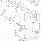 VL800 Механизм  переключения передач