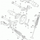 VL800 Распределительный вал  /  клапана