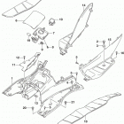 UH200,A Rear leg shield