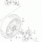 GSX,S1000 Front wheel (gsx-s1000azl8 e03)