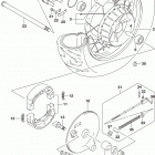 VL800 Rear wheel (vl800l8 e03)