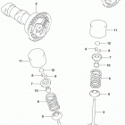 RM,Z450 Распределительный вал  /  клапана