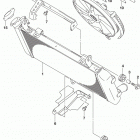GSX,S750 Radiator (gsx-s750al8 e33)