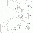 GSX250R Сиденье