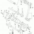 TU250X Механизм  переключения передач