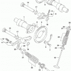 VZ800 Распределительный вал  /  клапана