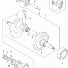 DR,Z125,L Коленвал