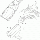 GSX S1000FA Задний бампер
