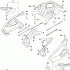 DL1000A,XA Fuel tank cover (dl1000al8 e03) (for yu1)