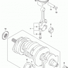GSX S1000, A Коленвал