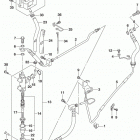 VL1500 Задний торм цилиндр