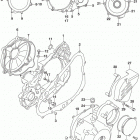 DR,Z400S Боковые крышки