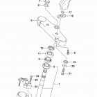 VZR1800,BZ Steering stem (vzr1800bzl7 e28)