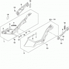 DL650A Обтекатель рамы