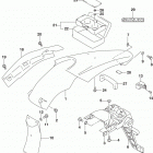 DR,Z400SM Задний бампер