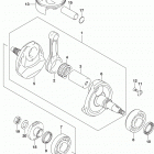 RMX450Z Коленвал