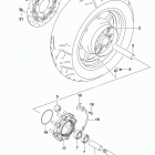 VL1500 Rear wheel (vl1500btl7 e28)