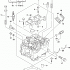 RM,Z450 Головка цилиндров