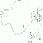 UH200,A Задние тормозные трубки