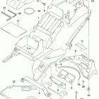 GSX1300R,A Rear fender (gsx1300ral7 e03)