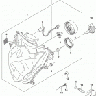 GSX,R600 Headlamp (gsx-r600l7 e33)