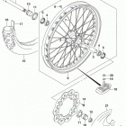 RM,Z250 Переднее колесо