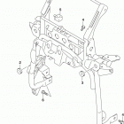 AN650Z Leg shield brace