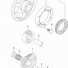 GSX,R600 Муфта стартера