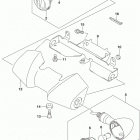 VL1500 Front turnsignal lamp (vl1500tl7 e28)