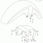 VL1500 Front fender (vl1500tl7 e28)