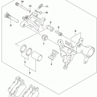 RM,Z450 Задний суппорт