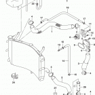 GSX S1000FA Радиатор и Патрубки