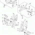 GSX250R Подножки