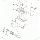 SV650,A Front master cylinder (sv650l7 e03)