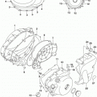 VL1500 Crankcase cover (vl1500btl7 e28)