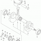 DR,Z400S Коленвал