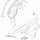 DL650A Side cowling (dl650al7 e28) (for yu1)