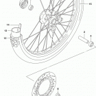 DR200S Переднее колесо