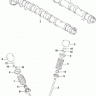 GSX R750 Распределительный вал  /  клапана