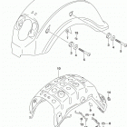 VL800 Rear fender (vl800tl7 e03)
