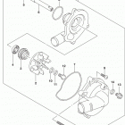 GSX R750 Водяной насос